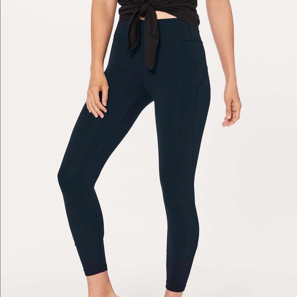 lululemon athletica Pants - In Movement 7/8 Tight *Everlux 25" Nocturnal Teal